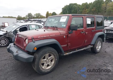 2008 Jeep Wrangler Unlimited Rubicon from USA, damaged, VIN 1J4GA691X8L625827